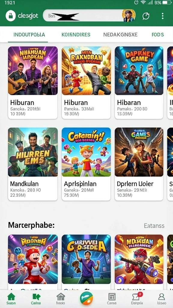 dv188 - Karakter yang dapat diupgrade untuk meningkatkan kemampuan.