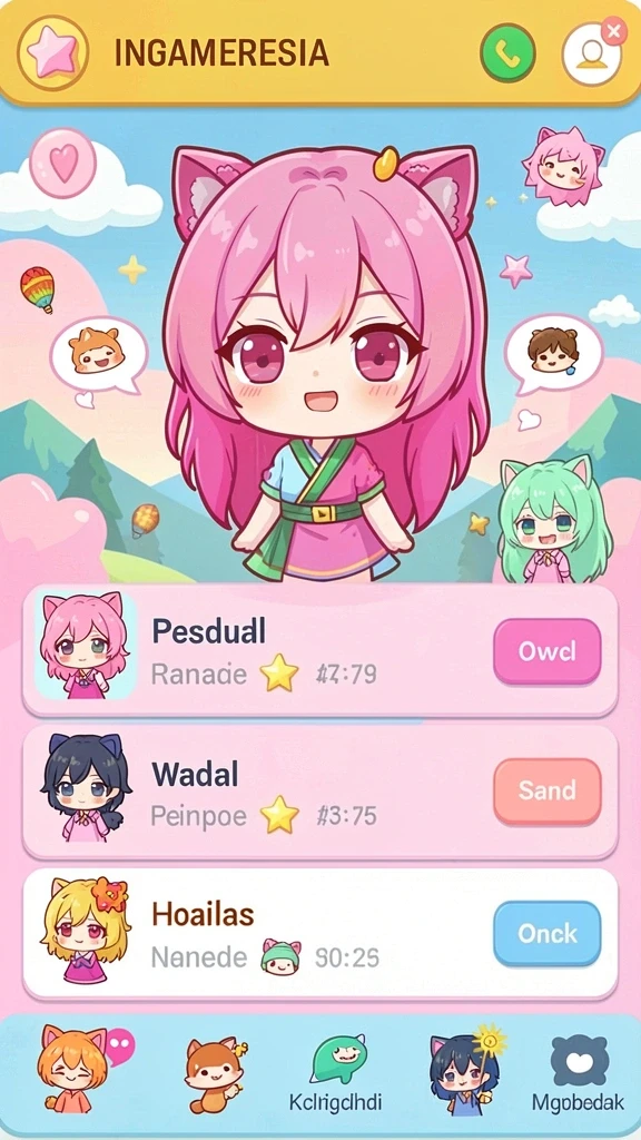 hartaspin - Pengguna bersaing untuk mendapatkan skor tertinggi di leaderboard.