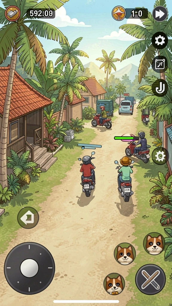 idagame - Tampilan antarmuka yang menarik dan intuitif.
