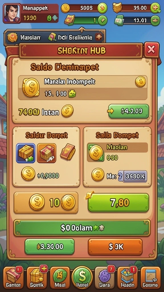 jktgame - Tampilan antarmuka yang menarik dan mudah digunakan.