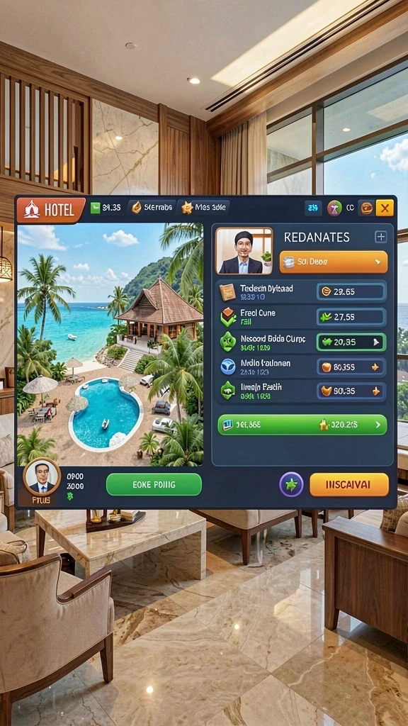 peluang77 - Tampilan antarmuka yang menarik dan user-friendly.