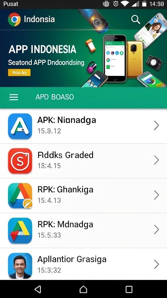 sekolahtoto - Antarmuka pengguna yang ramah dan menarik.